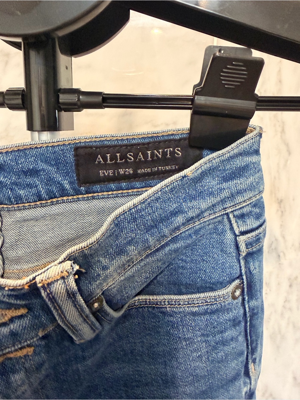 AllSaints Women Skinny Jeans Blue